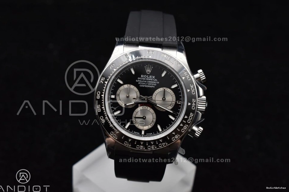 Daytona Edition 126519LN 1:1 V SH4131 Best Tailored 819 on QF Rubber Strap 0112